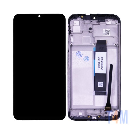 Touch+Display+Frame Xiaomi Redmi 9T/Xiaomi Poco M3/Note 9 4G/Redmi 9 Power/Poco M2 Service Pack Black